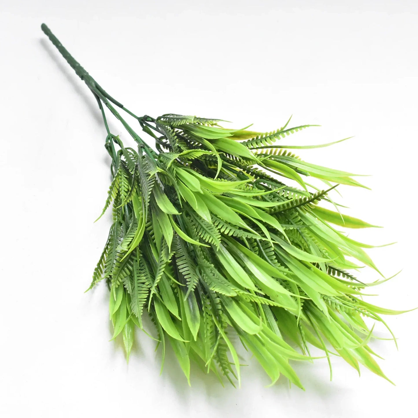 Planta artificial pequeña, helecho de Boston, hierba verde, decoración del hogar, hojas falsas, follaje, decoración de jardín, fiesta, bodas