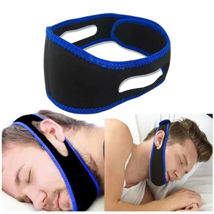 Adjustable Anti-Snoring Chin Strap | Sleep Aid for Men and Women