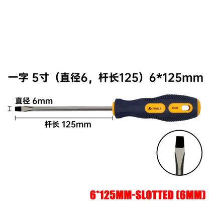 6 in 1 Magnetic Screwdriver Set | PH0 PH1 PH2 Phillips and Slotted Screw Driver