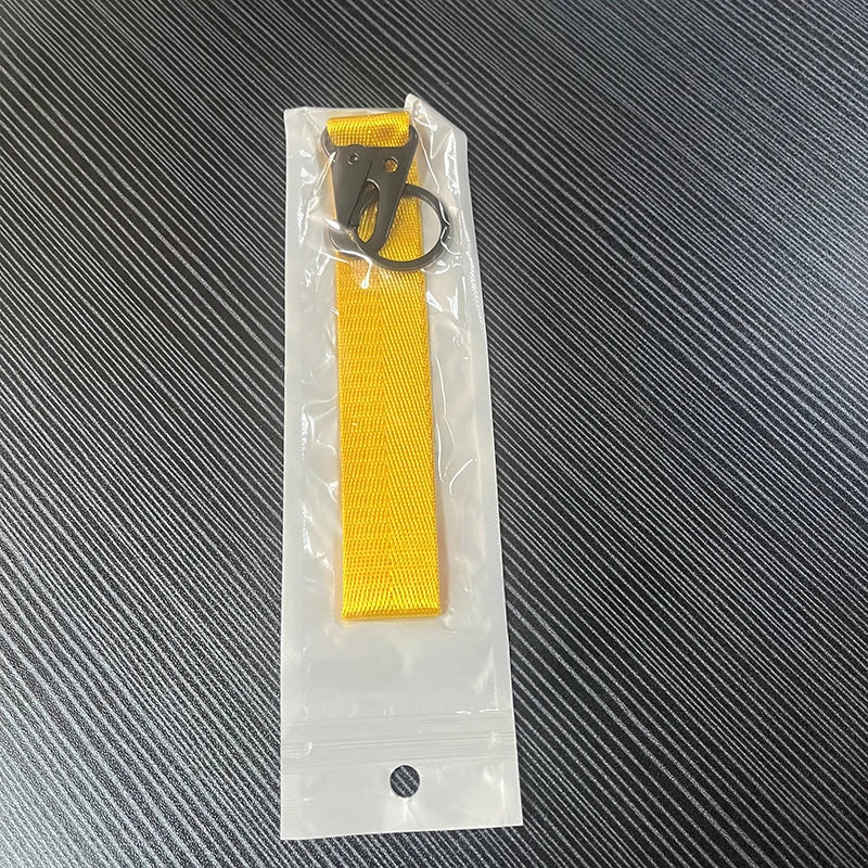 Car Wrist Cord Key Chain | Motor Racing Webbing Wristlet
