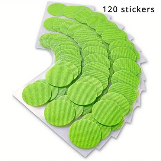 120PCS Plant Essential Oil Mosquito Repellent Patches for Babies | Cute and Portable Outdoor Mosquito-Repelling Stickers