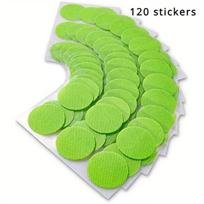 120PCS Plant Essential Oil Mosquito Repellent Patches for Babies | Cute and Portable Outdoor Mosquito-Repelling Stickers