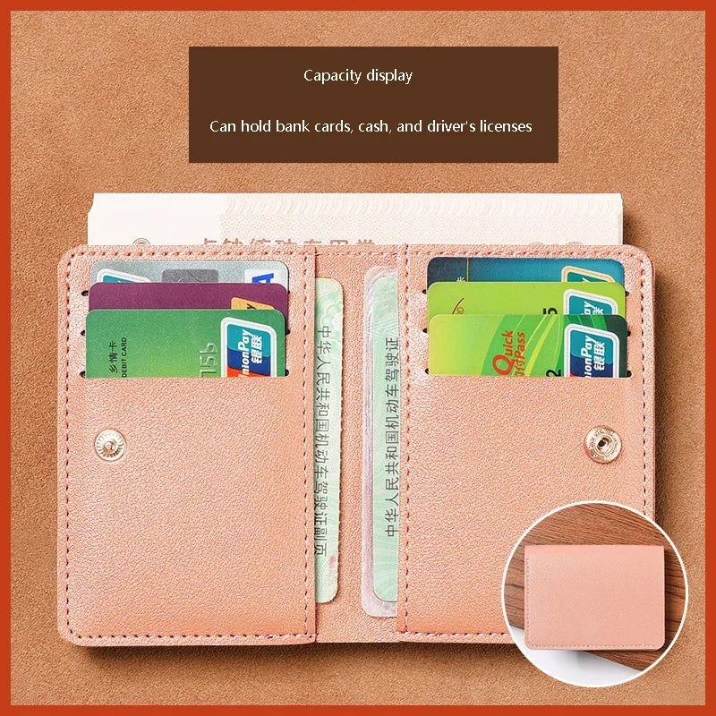 Compact Leather Card Wallet for Men and Women | Minimalist Everyday Carry