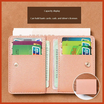 Compact Leather Card Wallet for Men and Women | Minimalist Everyday Carry