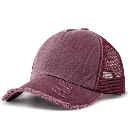 Mesh Baseball Cap for Summer | Lightweight Unisex Snapback Hat