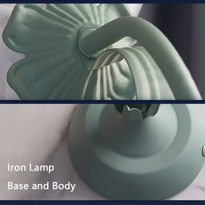 Lampe de bureau fleur romantique française Rétro Atmosphère Veilleuses de chevet Style crème Campagne Pastorale pour Chambre à coucher