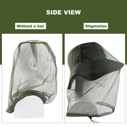 Ultra Large Mosquito Head Net | Premium Insect Face Protector for Outdoor Camping