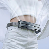 Comfort Breeze | Portable Waist Clip Fan with USB Rechargeable Battery | Hands-Free Cooling for Outdoor Activities