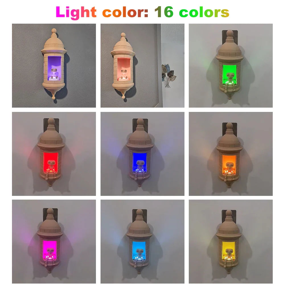 Lampe Garita Coqui de Porto Rico 16 couleurs Veilleuse LED USB Souvenir fait main