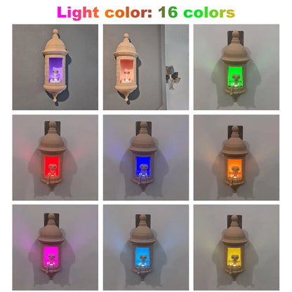Lampe Garita Coqui de Porto Rico 16 couleurs Veilleuse LED USB Souvenir fait main