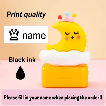 Custom Creative Cartoon Name Stamps | Personalized Seals for School Uniforms and Signatures
