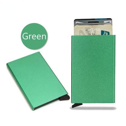 Pop Up Minimalist Smart Wallet | Thin Slim RFID Credit Card Holder for Men Women