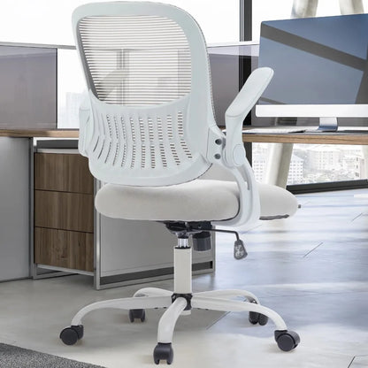 Ergonomic Mesh Office Chair Adjustable Armrests Lumbar Support Desk Chair