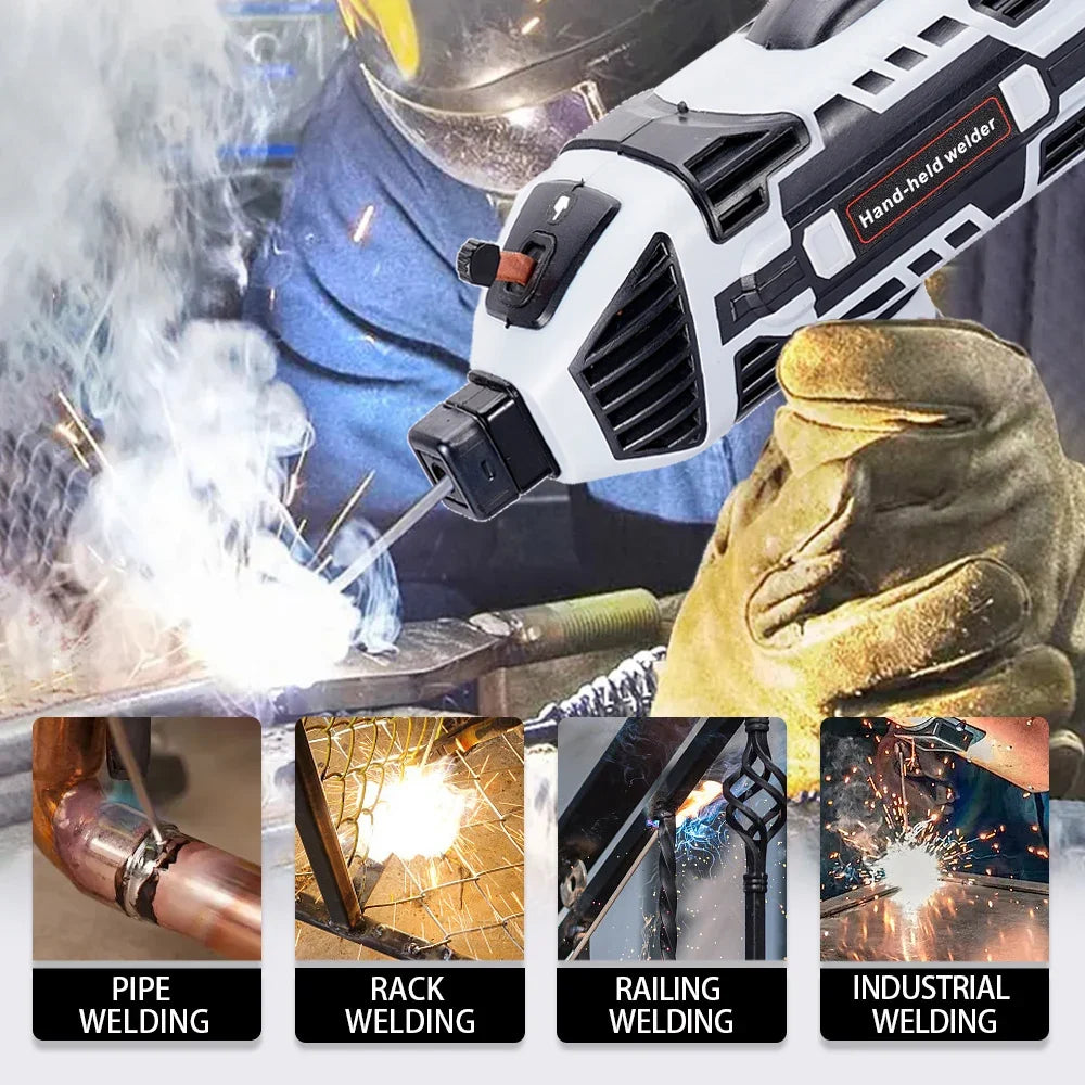 4600W Handheld Arc Welder Mini Portable Welding Machine Home DIY Euro 220V