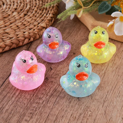 Jouet à presser canard Aurora en maltose moelleux | Jouet anti-stress doux et mignon en forme d'animal