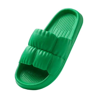 Women's Cloud Slippers with Soft Thick Sole | Non-Slip EVA Flip Flops for Indoor and Outdoor Use