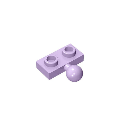Plate, Modified 1 x 2 with Tow Ball on Side | Gobricks Building Block