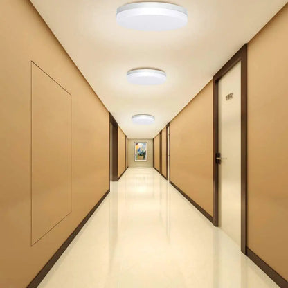 Ultra-Thin Round LED Ceiling Light 6500K Waterproof Flush Mount Modern Lamp