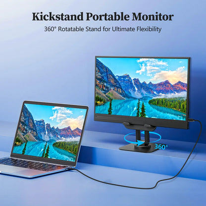 "VEOUT 13.3" Portable Monitor 1080P USB HDMI for Laptop Mac PS5 Xbox Switch"