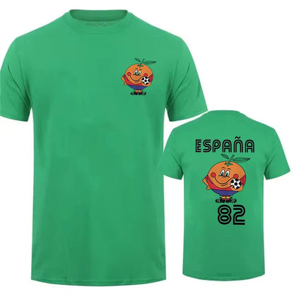 Naranjito Spain 82 Mascot T-Shirt | Retro Soccer Graphic Tee