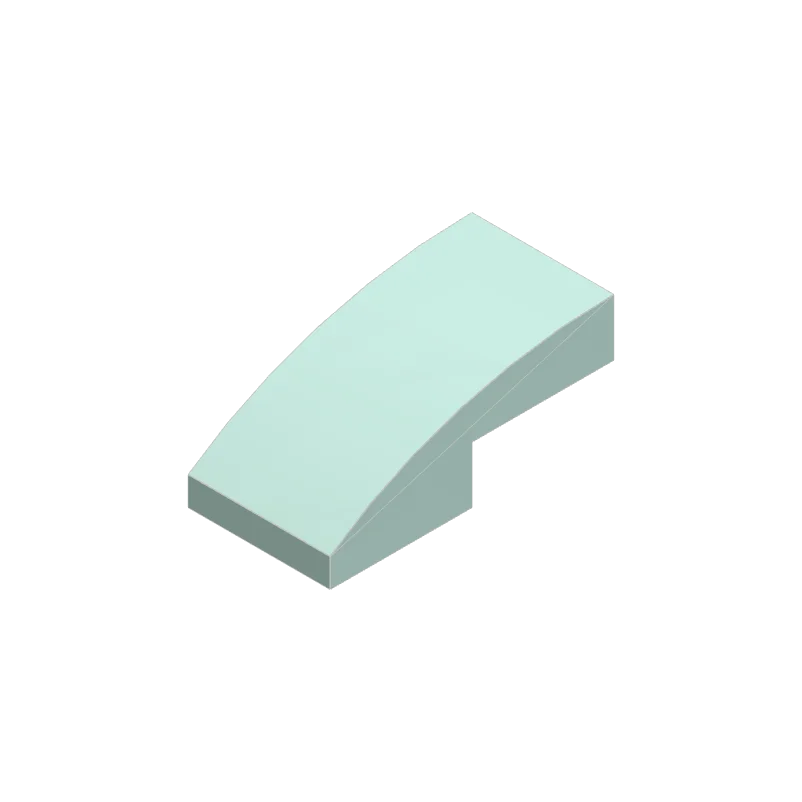 50pcs 11477 Slope Curved 2 x 1 Bricks Bulk | Modular Building Blocks for MOC