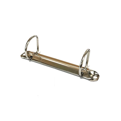 A7 285 Metal D-shaped Ring Binder Clips 2/3 Detachable Buckle Loose-leaf Binding Strip for Data Book Album Diary Notebook