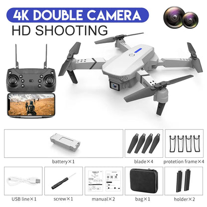 4K WiFi FPV Foldable Drone