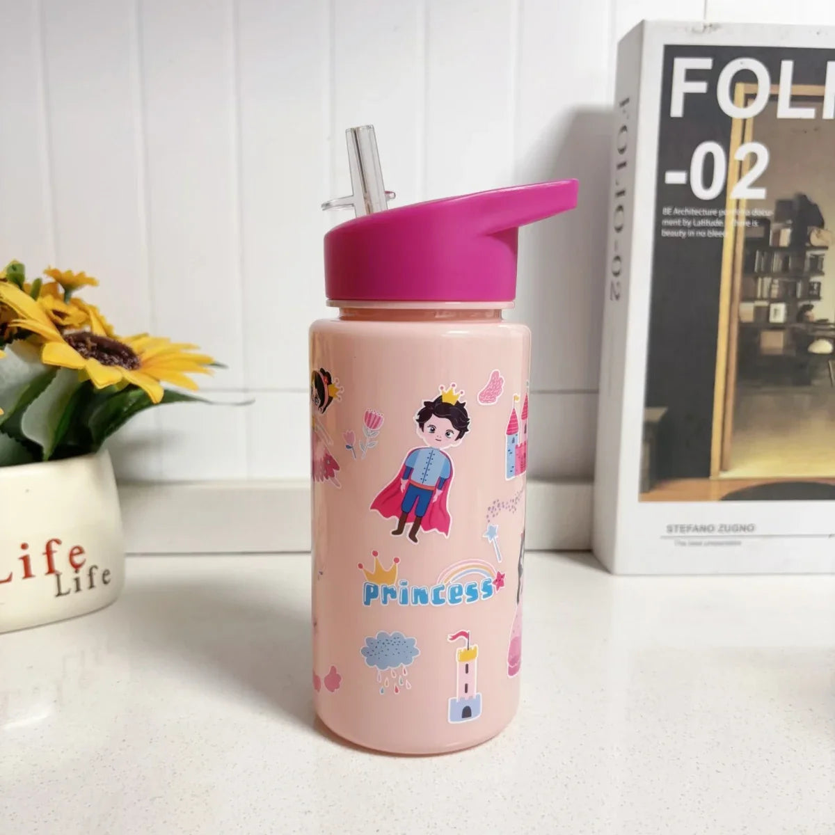 Portable 500ml Kids Water Bottle | Leakproof for School & Outdoor