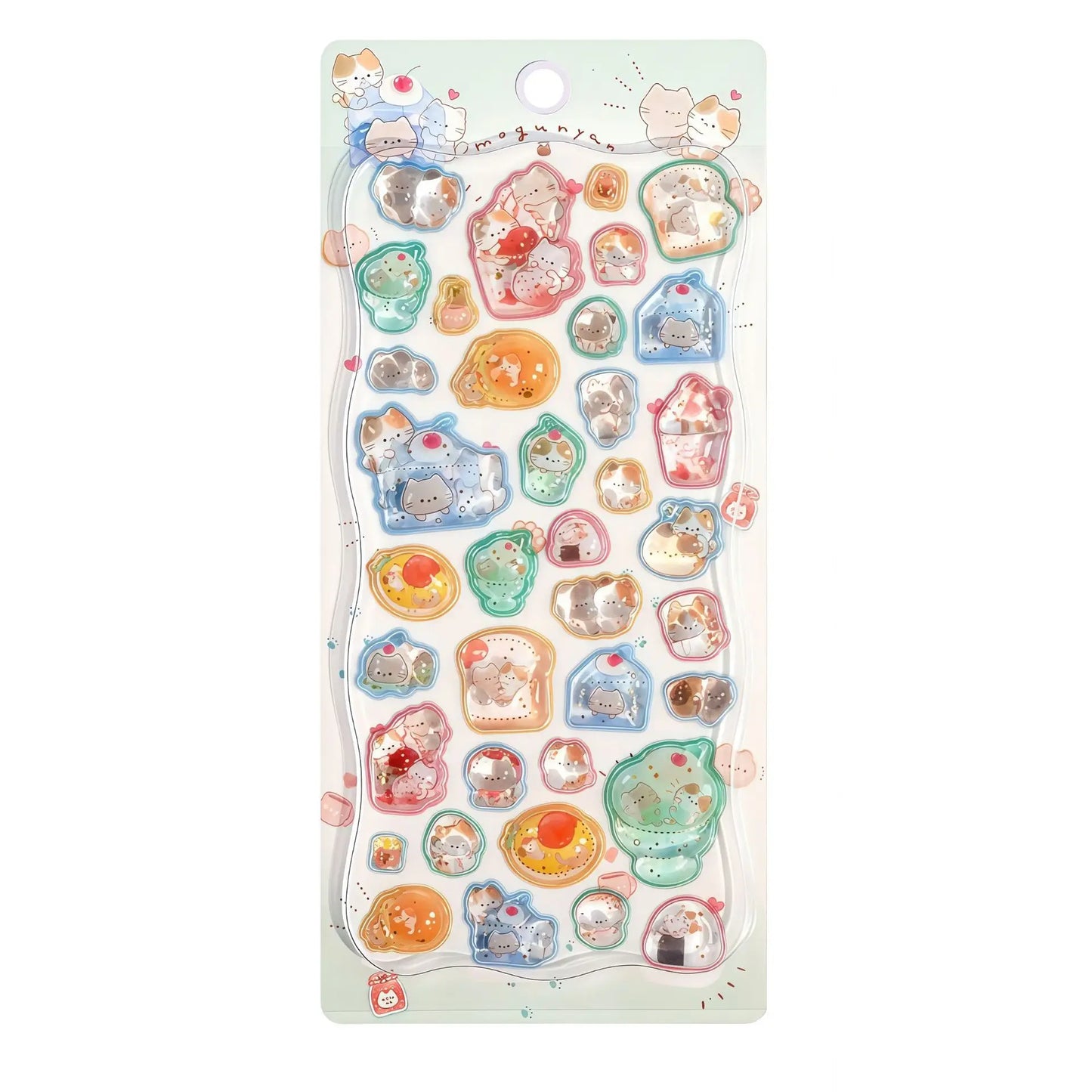 3D Food Stamping Seal Sticker | Japanese Anime Decorative Craft Stickers for Kids
