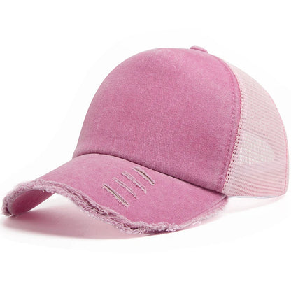 Mesh Baseball Cap for Summer | Lightweight Unisex Snapback Hat