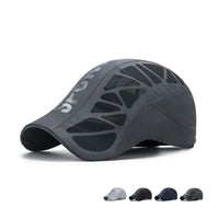 Summer Sport Alphabet Hat | Breathable Mesh Sun Cap for Men