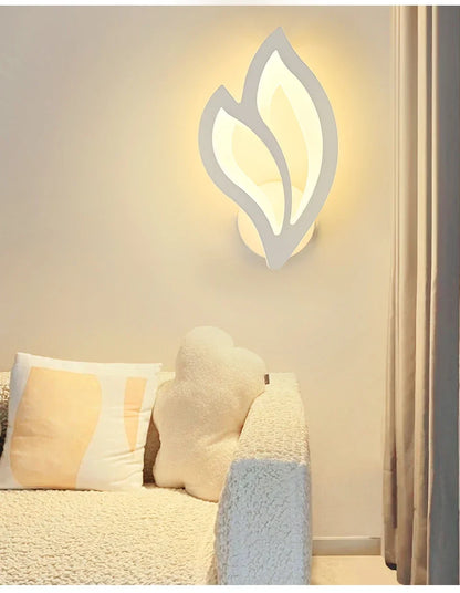 Modern LED Wall Lamp – Luxury Indoor Light for Living Room & Bedside Wall Decor