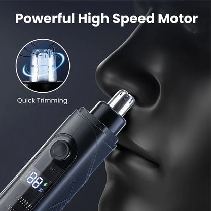 Tondeuse électrique à poils de nez, rechargeable par USB, pour hommes
