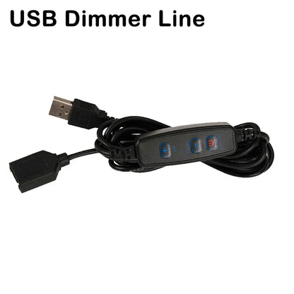 Mini USB LED Desk Lamp | 8 Color Night Light with Eye Protection
