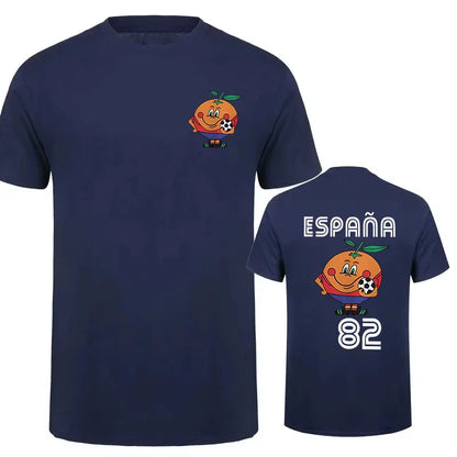 Naranjito Spain 82 Mascot T-Shirt | Retro Soccer Graphic Tee