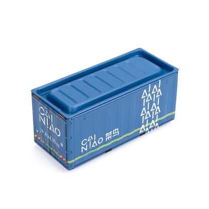 Mini caja de almacenamiento de hierro, mini caja de hierro de escritorio, modelo de mini contenedor, decoración creativa, coleccionar artículos pequeños, regalos de Navidad