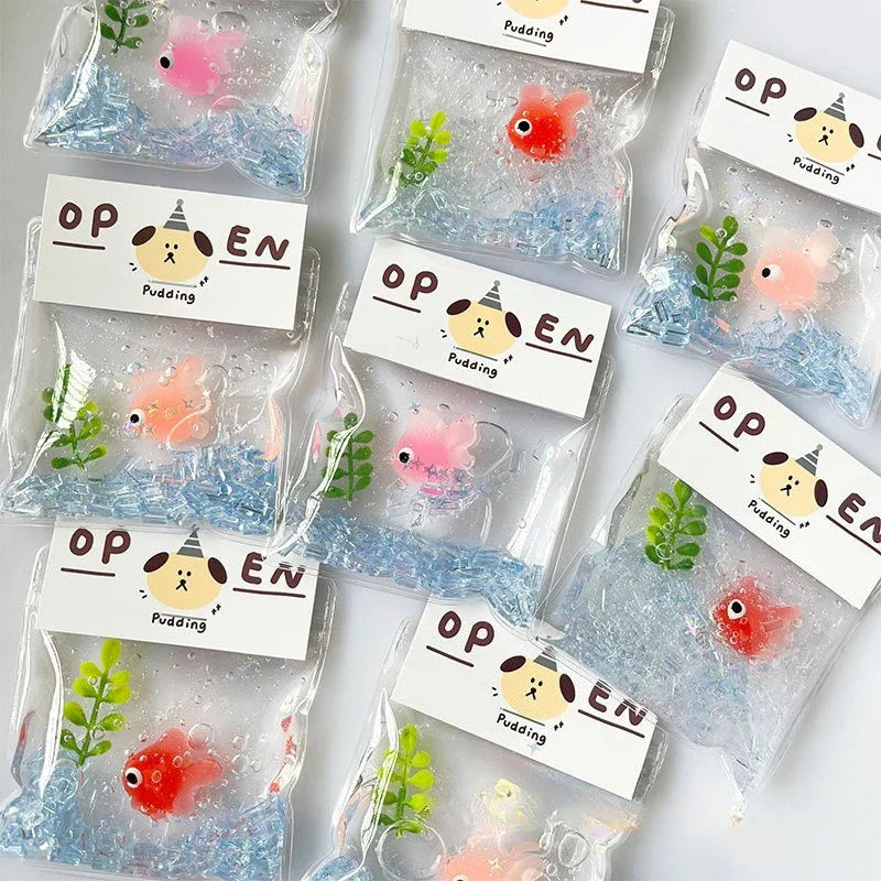 Cute Goldfish Squeeze Toy | Slow Rebound Stress Relief Toy