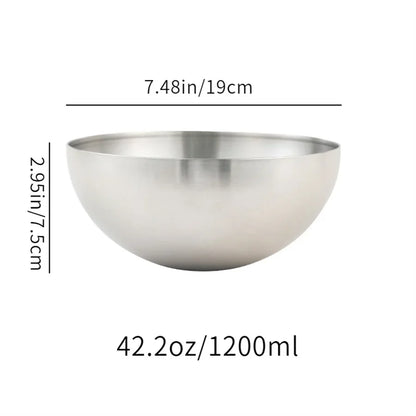 Bol polyvalent en acier inoxydable pour légumes, bol mélangeur pour œufs, panier de vidange, soupière, outil de cuisson et de rangement pour cuisine