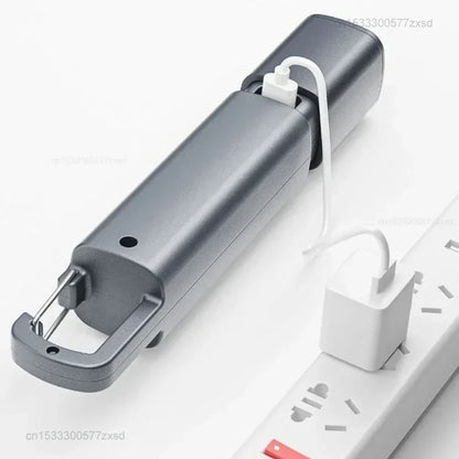 Mijia Outdoor Flashlight Portable Strong Light | Variable Focus Rechargeable LED Flashlight