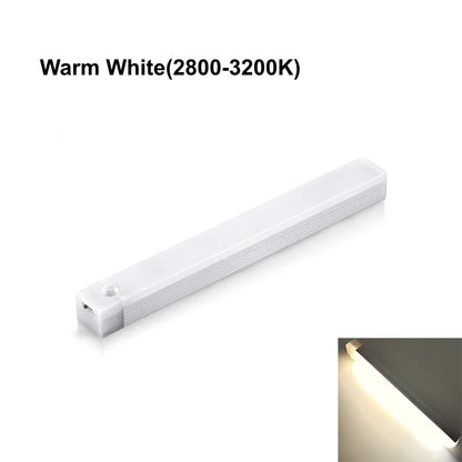 USB Rechargeable Motion Sensor LED Bar Light | 3-Mode Induction Night Light for Kitchen, Wardrobe, Hallway