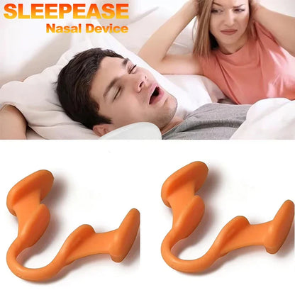 Stop Snoring Nose Clip Set | Anti-Snoring Silicone Nasal Dilator for Better Sleep