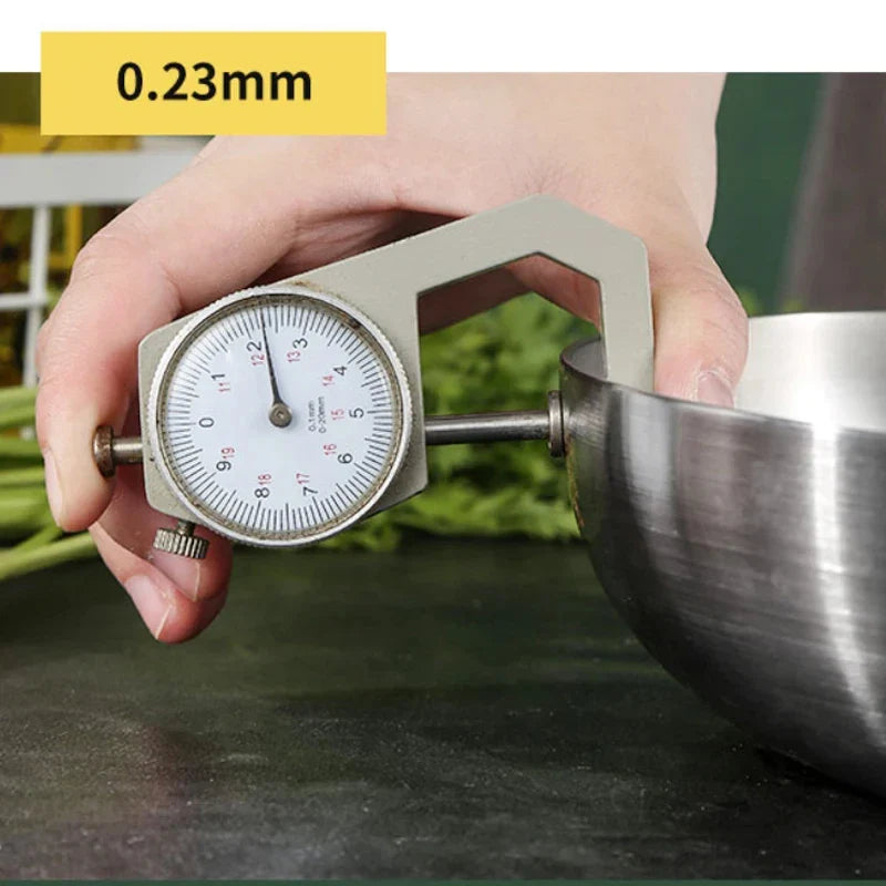 Poêle à frire en acier inoxydable 304, antiadhésive, pour la cuisson des steaks, casserole de cuisine sans revêtement pour cuisinière à gaz et cuisinière à induction