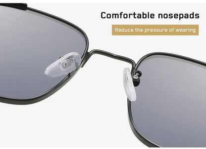 2025 Polarized Sunglasses | Men’s High-End Alloy Frame Fashion Eyewear with UV Protection