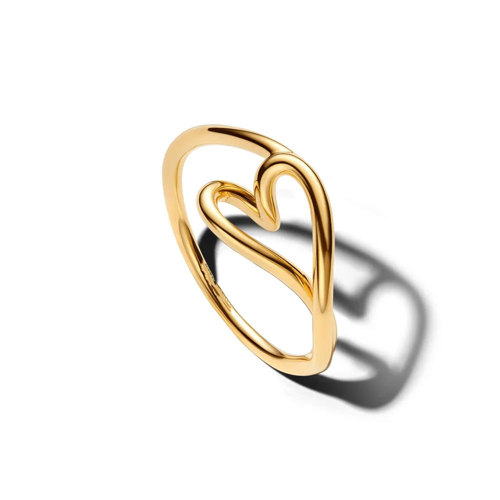 925 Silver Heart Pink Bow Ring | Fine Jewelry for Women