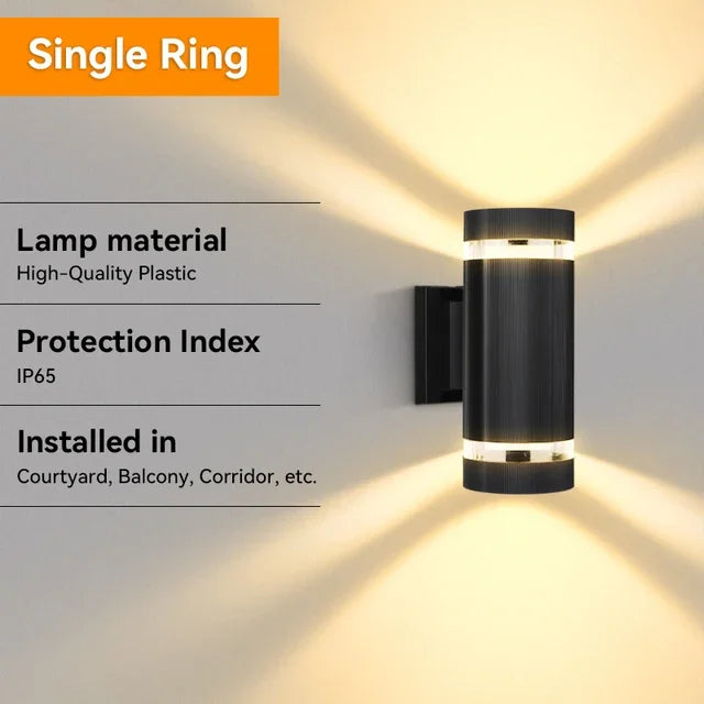 LED Outdoor Waterproof Wall Light | E27 Exterior Porch Stair Lamp Fixture