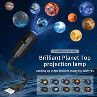 5V USB Plug in Projection Lamp | Planet Halloween Christmas Ceiling Light