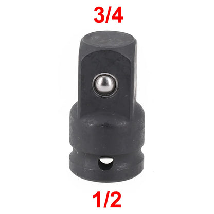 Socket Adapter Set | 1/2 to 3/8, 3/8 to 1/4, 3/4 to 1/2 Drive Convertor for Ratchet Wrenches and Air Tools