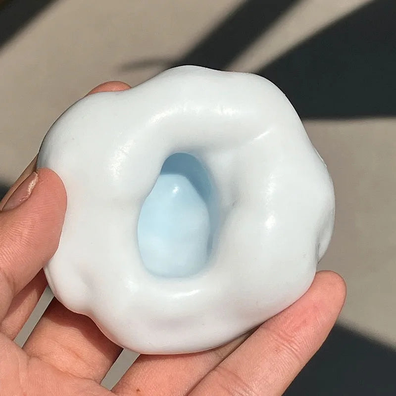 Moldable Squishy Toy Mochi Stress Relief Ball | Slow Rise DIY Air Pump Decompression Sensory Toy