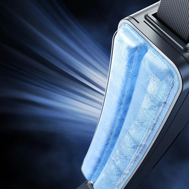 Comfort Breeze | Portable Waist Clip Fan with USB Rechargeable Battery | Hands-Free Cooling for Outdoor Activities