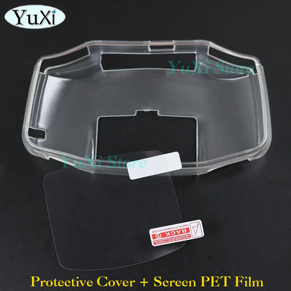 Clear TPU Shell Case for Gameboy Advance | Protective Cover with Screen Films